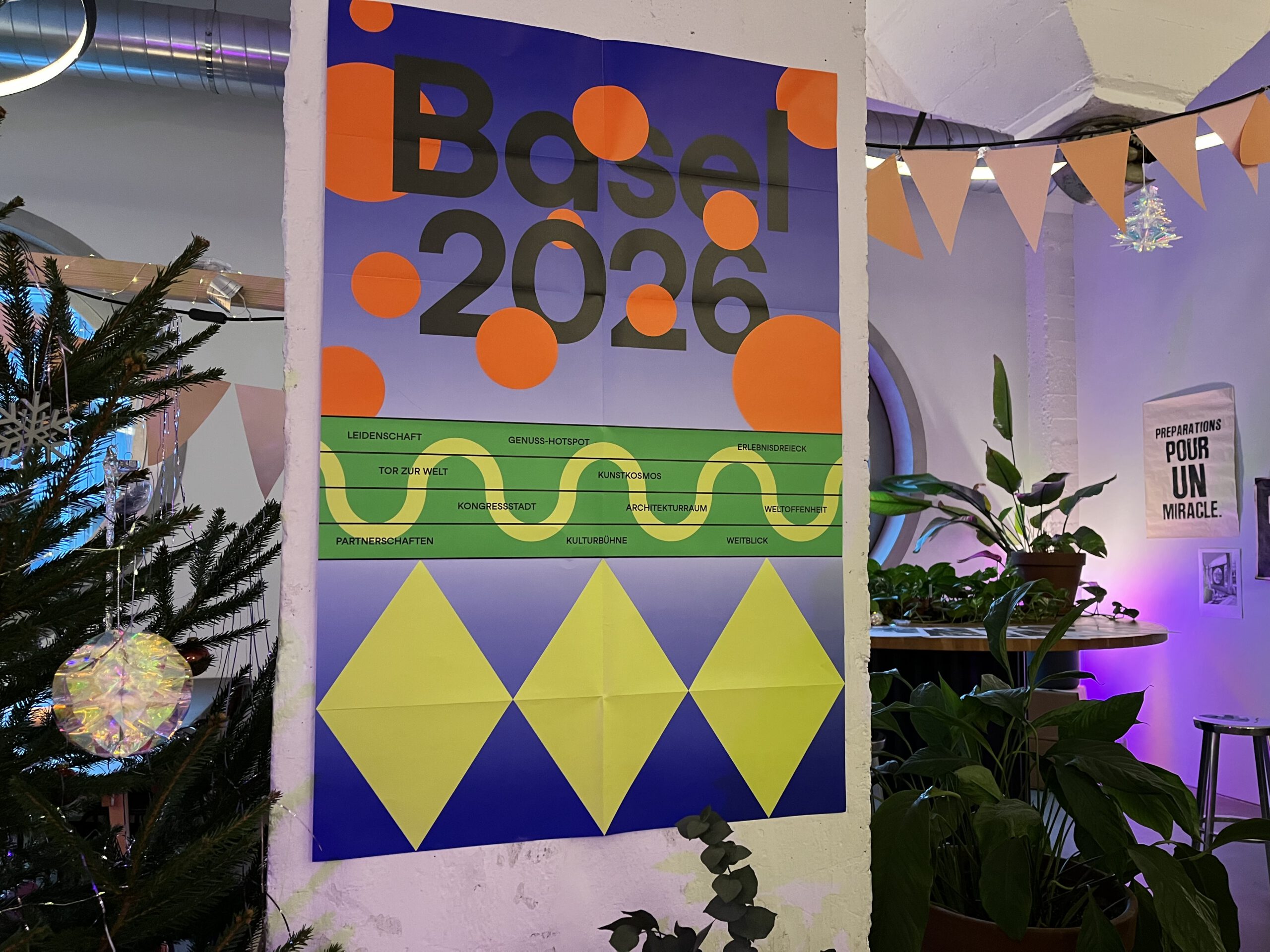 Kurztrip nach Basel: Preparation pour un miracle